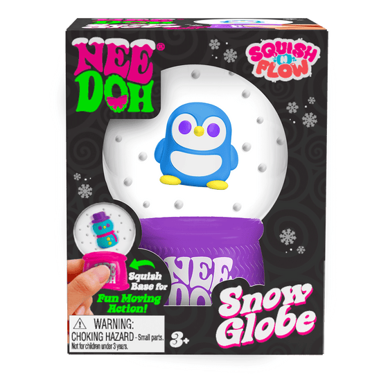NeeDoh Squish N Flow Snow Globe Signature T195